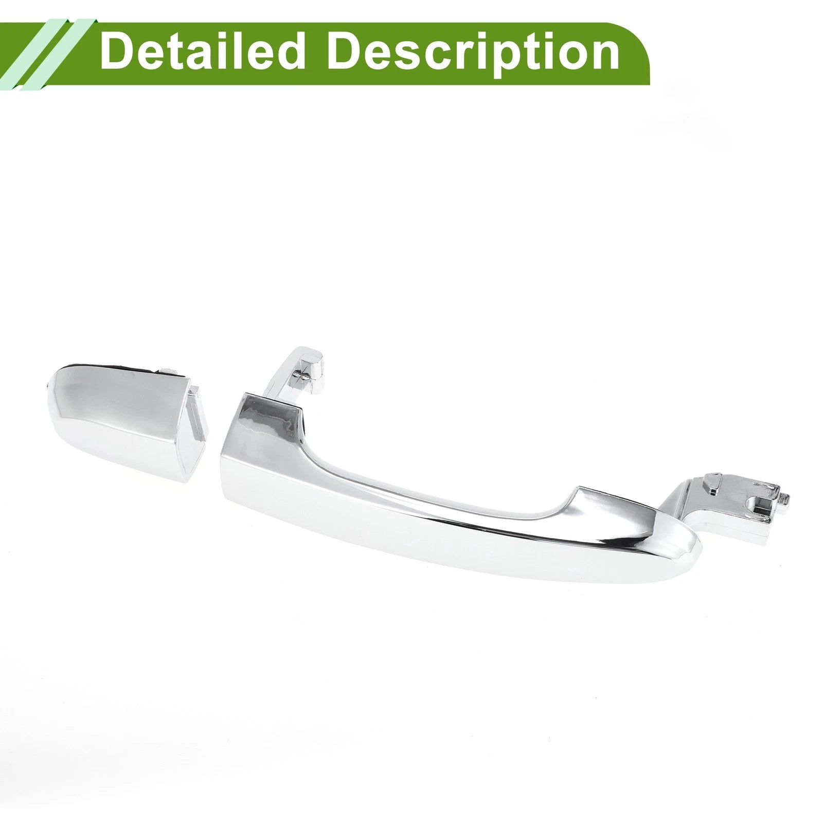 Exterior Door Handle for Hyundai Kia (No. 826611F000) Front Right Silver Tone