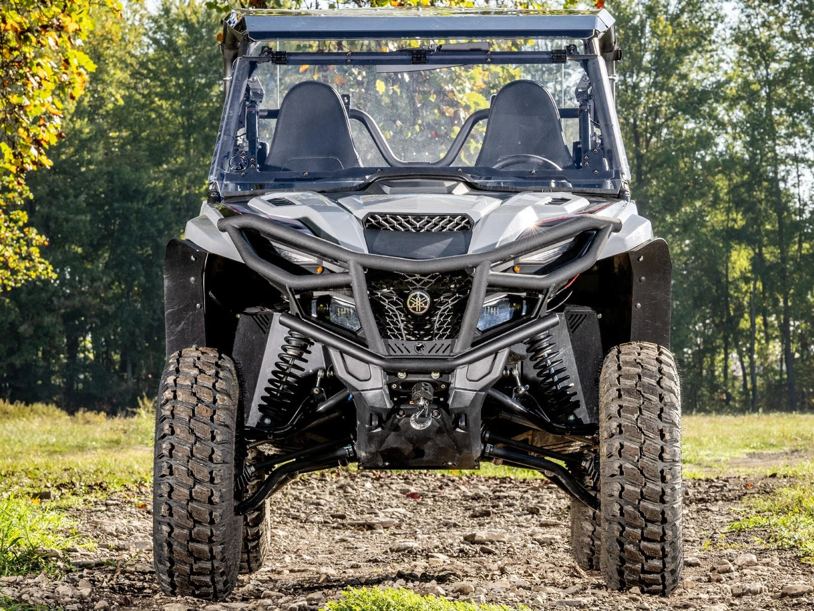 SuperATV Maxdrive Power Flip Windshield for Yamaha Wolverine X2 1000 (2024+)