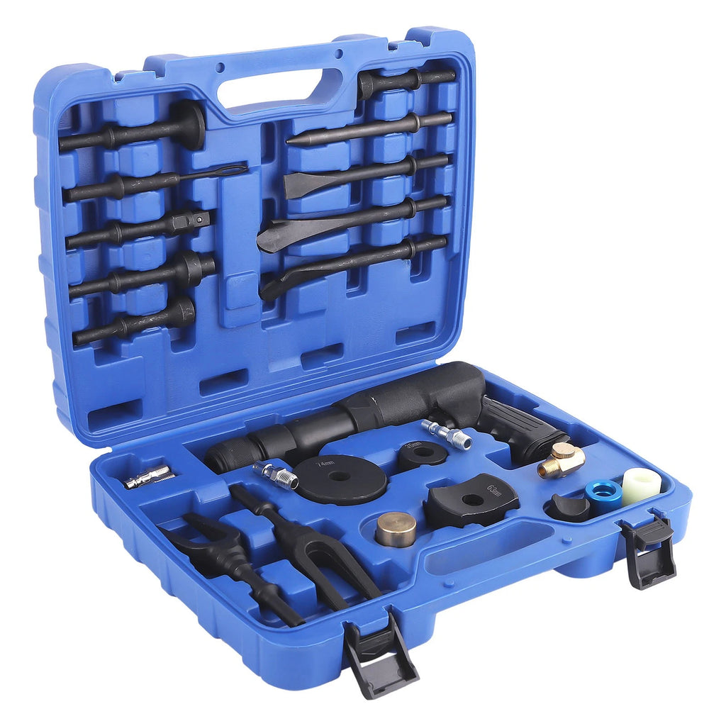 19PC Air Hammer Kit for Automotive Repair (Chrome Molybdenum Steel)
