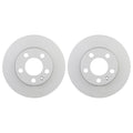 Set of 2 Bosch QuietCast Rear Disc Brake Rotors for Audi TT VW Beetle Golf (2000–2019)