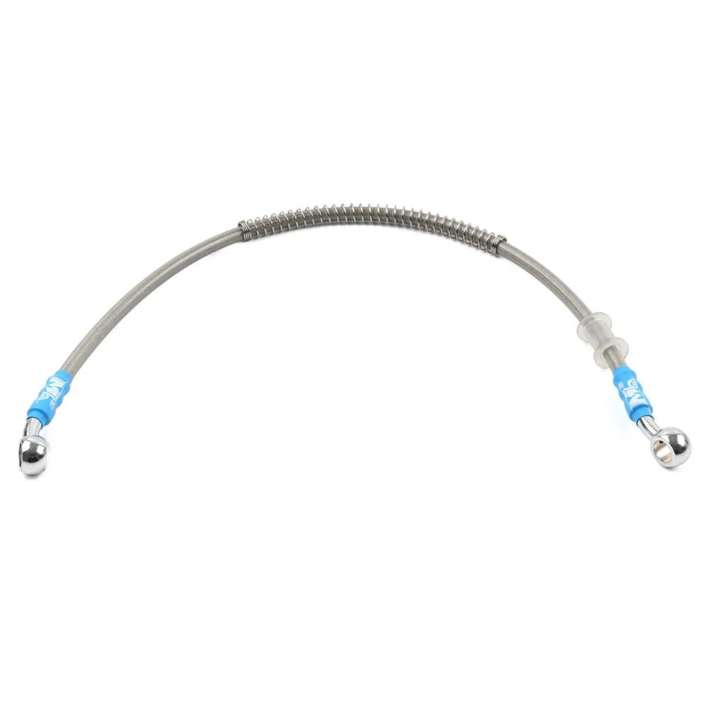 Braided Steel Brake Clutch Oil Hose Line Pipe for Motorcycle (60cm)
