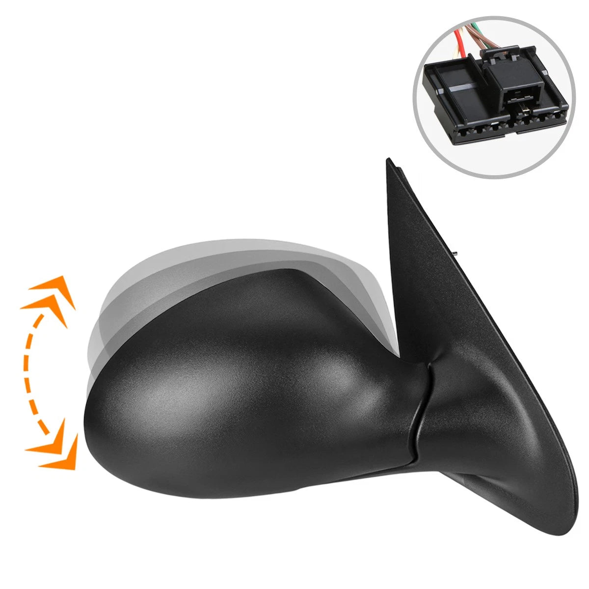 Power Heated Side View Door Mirror Right for Dodge Neon/Plymouth Neon (2000–2002)