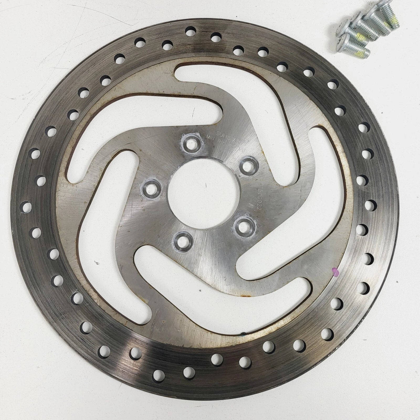 Genuine OEM Polished Front Brake Rotor for Harley Davidson (2008–2021) 41500022