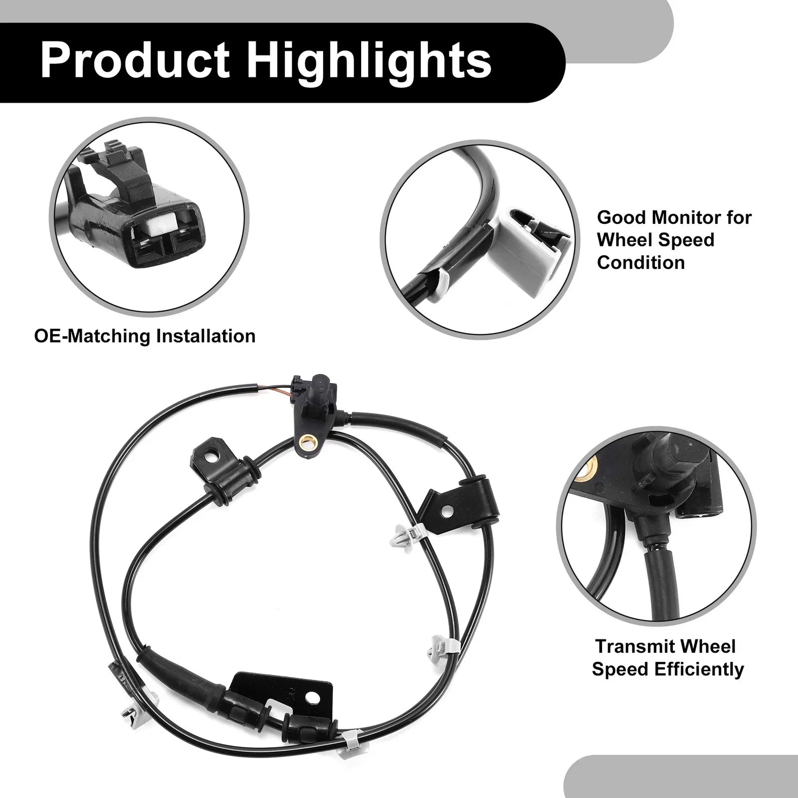 ABS Wheel Speed Sensor for Hyundai Tiburon (2003-2008)