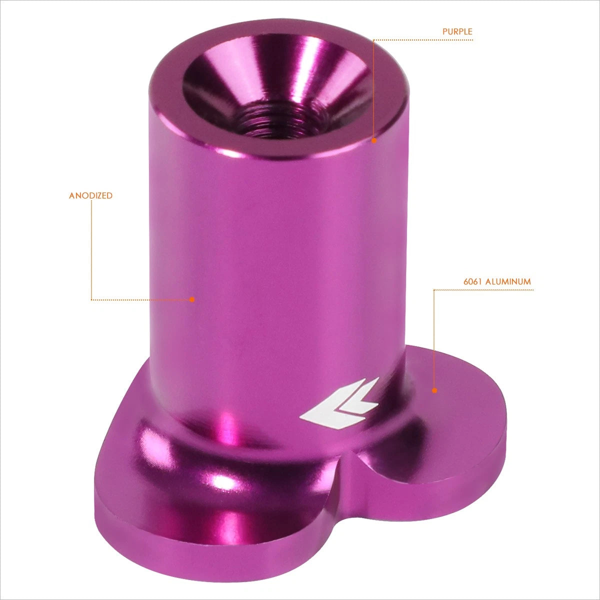 NRG DB-H003PP Purple Heart Hand E-Brake Drift Button for Civic/CRX/S2000 (1988–2009)