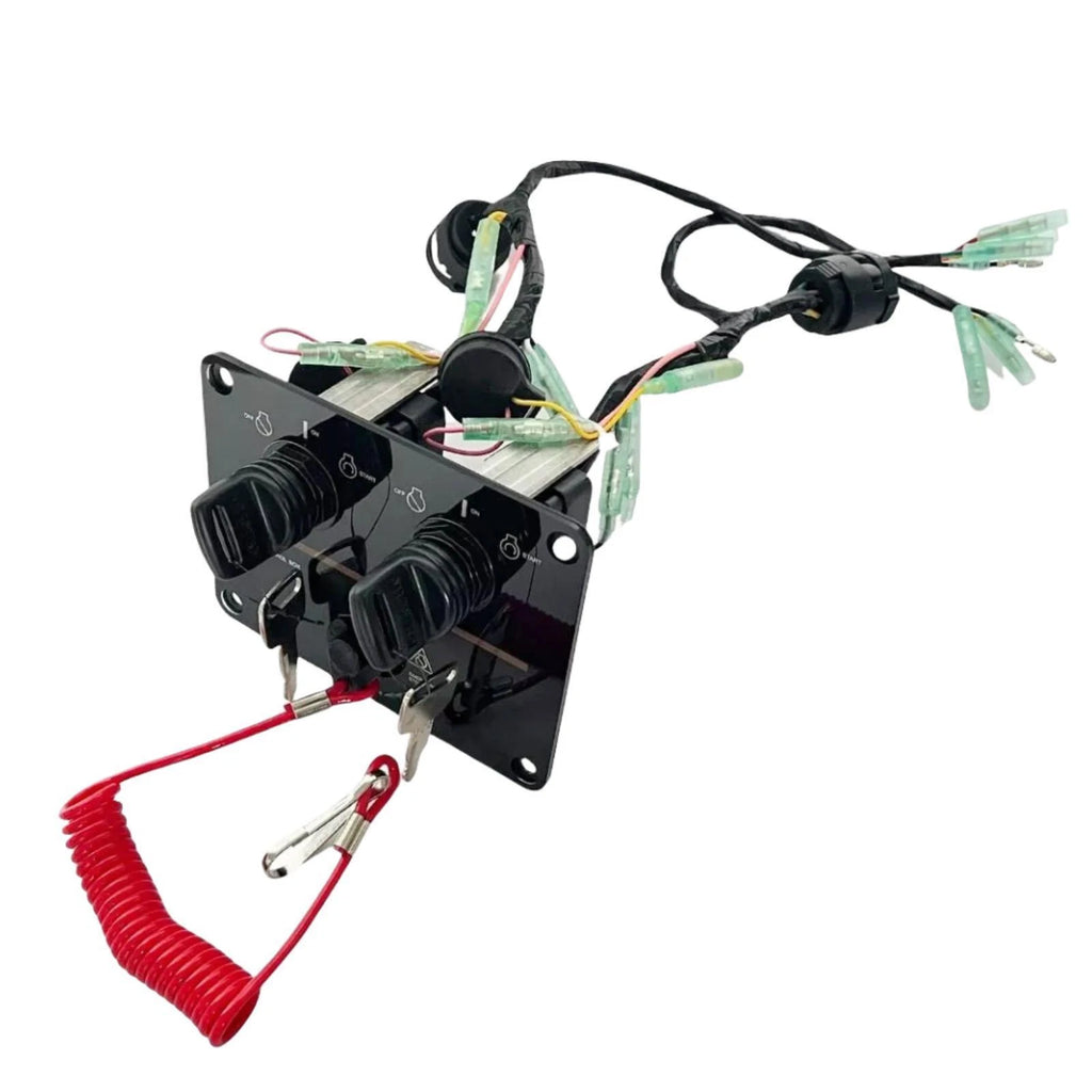 Dual Remote Control Panel Main Key Switch for Yamaha Outboard (6K1-82570-08)