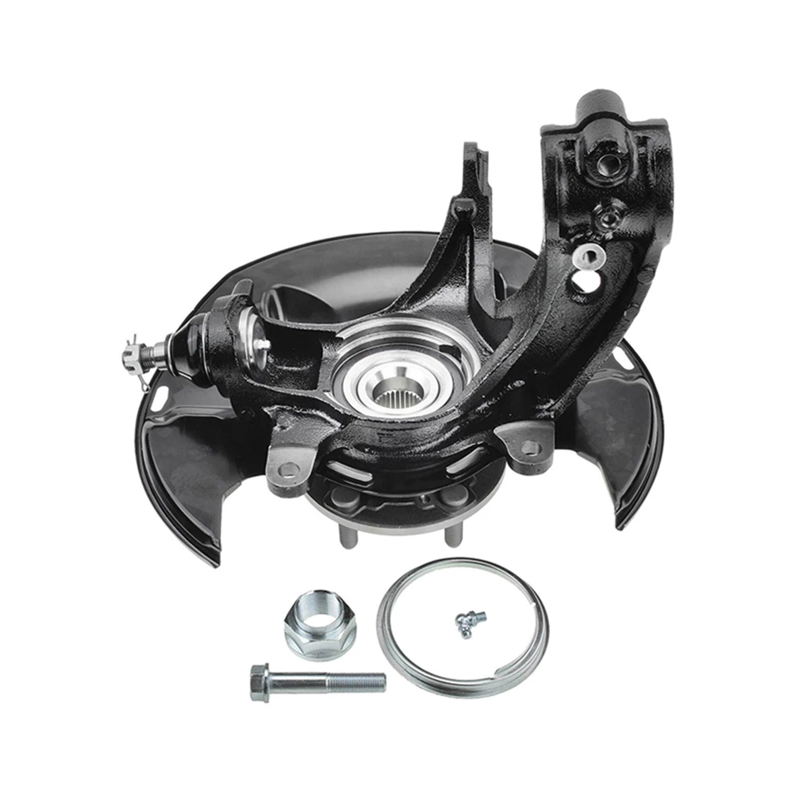 Front Left Steering Knuckle & Wheel Bearing Hub for Honda Accord (2016–2017)