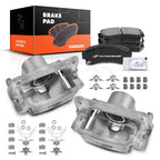 Front Brake Calipers & Ceramic Brake Pads for Mazda 6 (2014–2021)