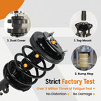 Set of 4 Struts Assembly for Hyundai Santa Fe (2007-2009)