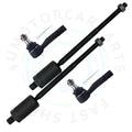 Set of 4 Front Inner Outer Tie Rod Ends for Ford Explorer Mercury Mountaineer (2002–2005)