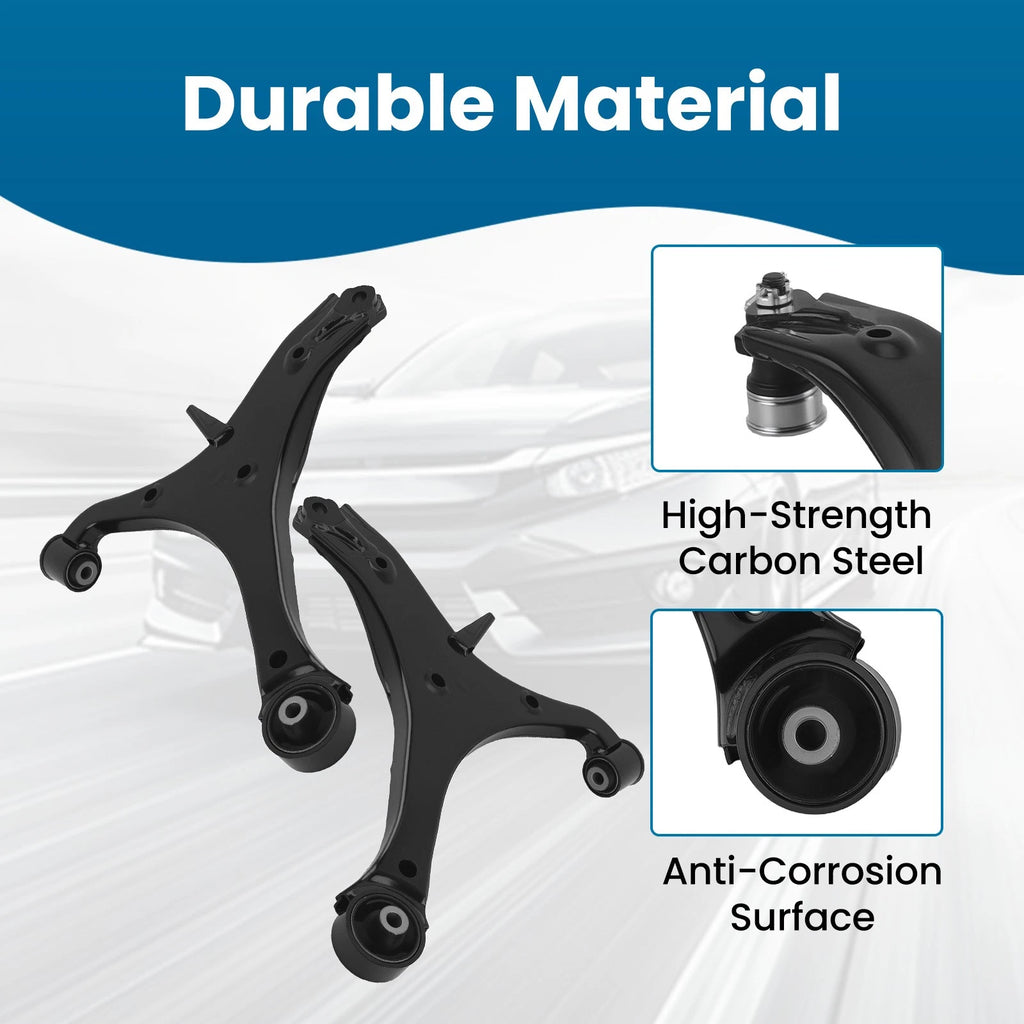 Front Lower Control Arms with Ball Joints Sway Bar for Honda Element (2003–2011)