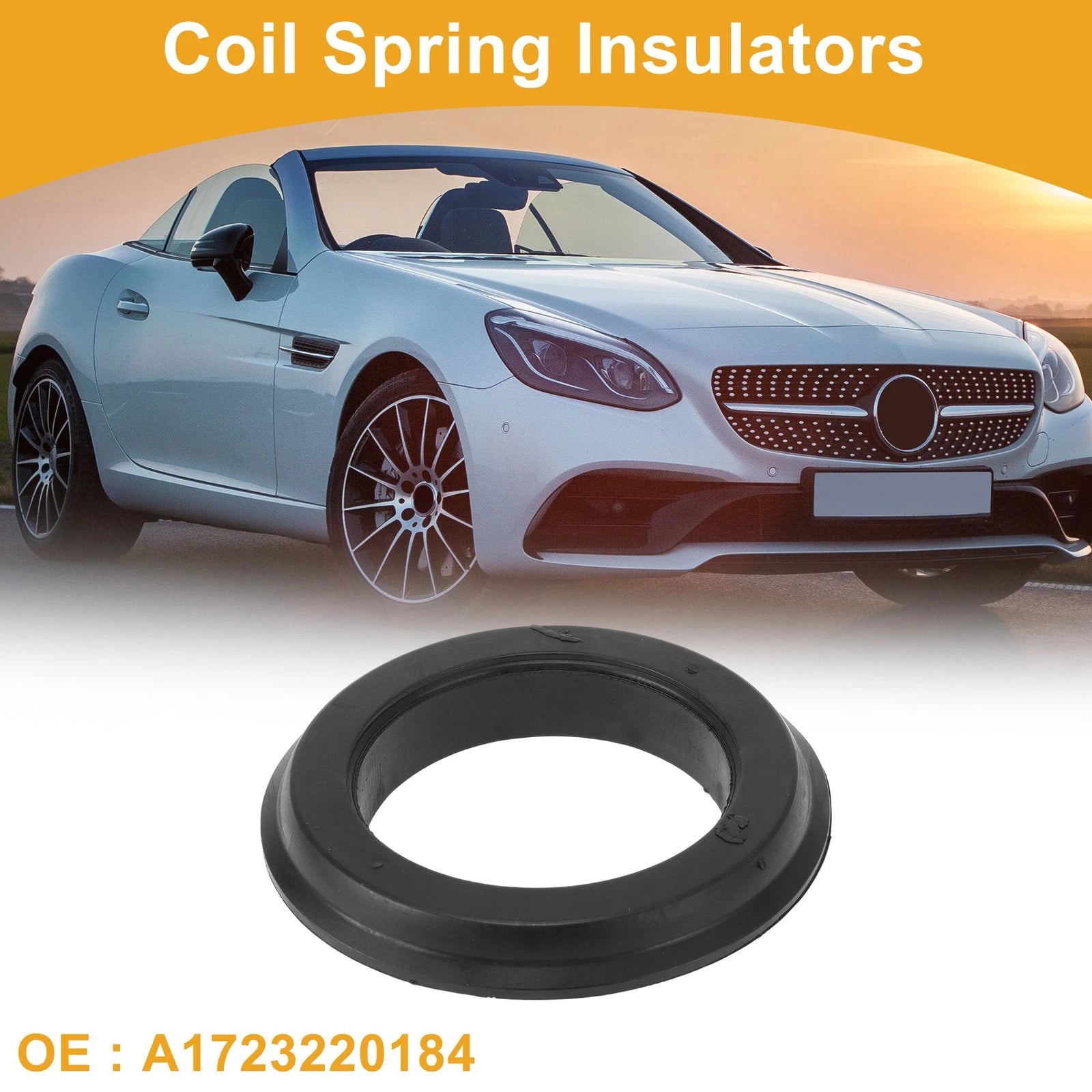 Upper Coil Spring Insulators No.A1723220184 for Mercedes-Benz SLC43 (2017–2020)