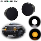 Smoke LED DRL Signal Light for Jeep Wrangler JK (2007–2017)