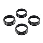 Black AC Climate Control Knob Trim for Toyota Tacoma (2016-2023)