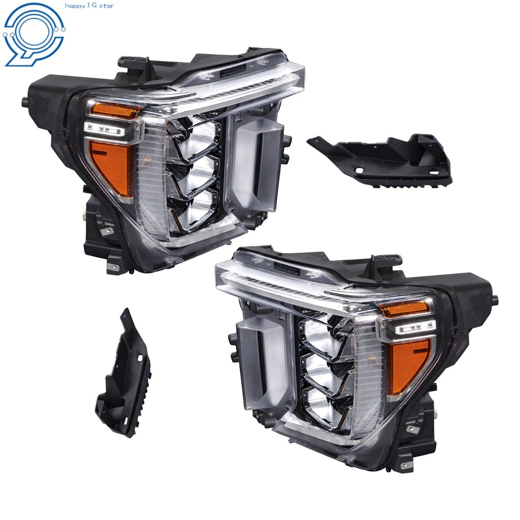 LED Headlights for GMC Sierra 2500HD 3500 HD (2020–2023) Pair