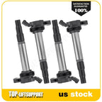 Set of 4 Ignition Coils for Pontiac Vibe (2009–2012)