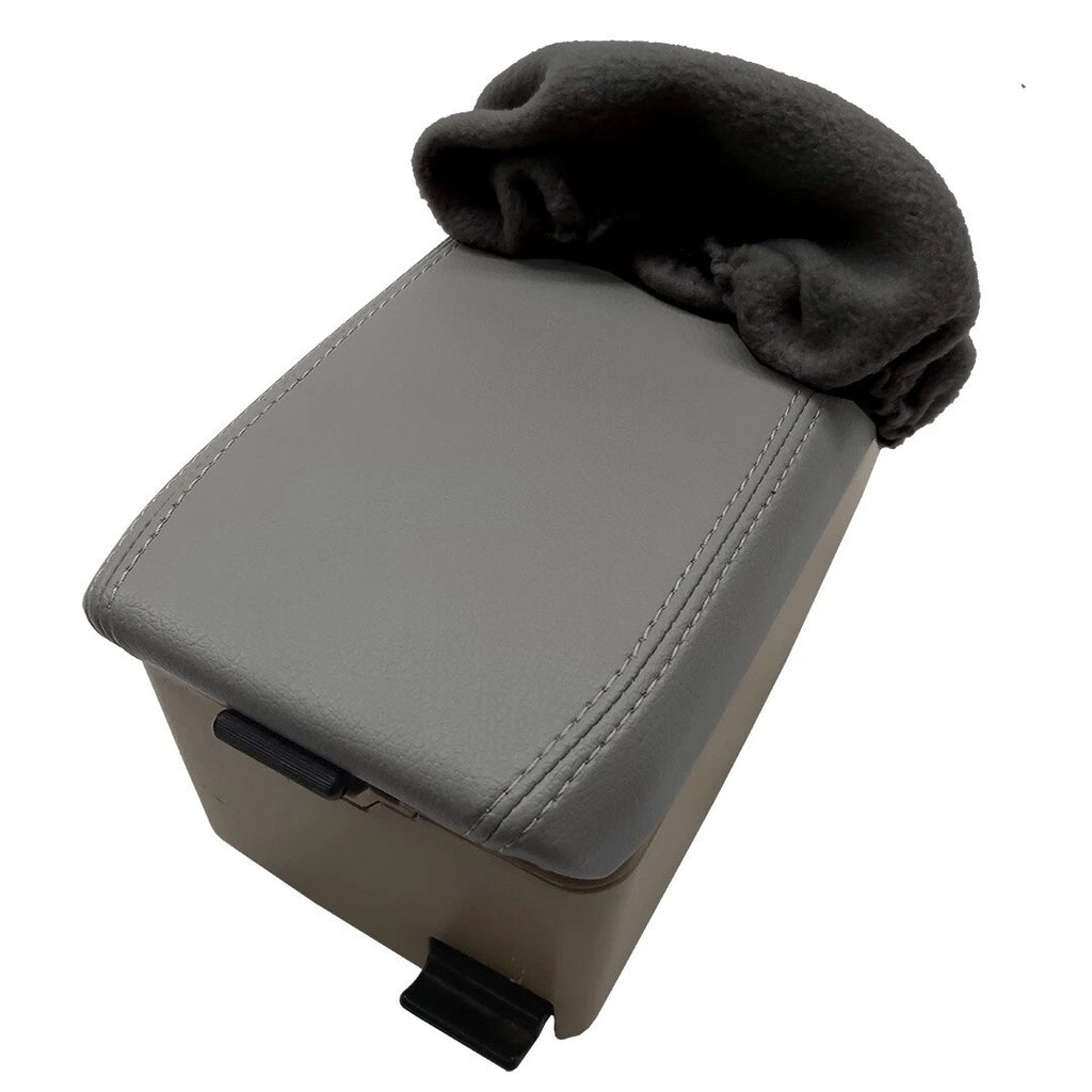 Armrest Cover Protector for Subaru Forester XT (2003–2008) Black Fleece