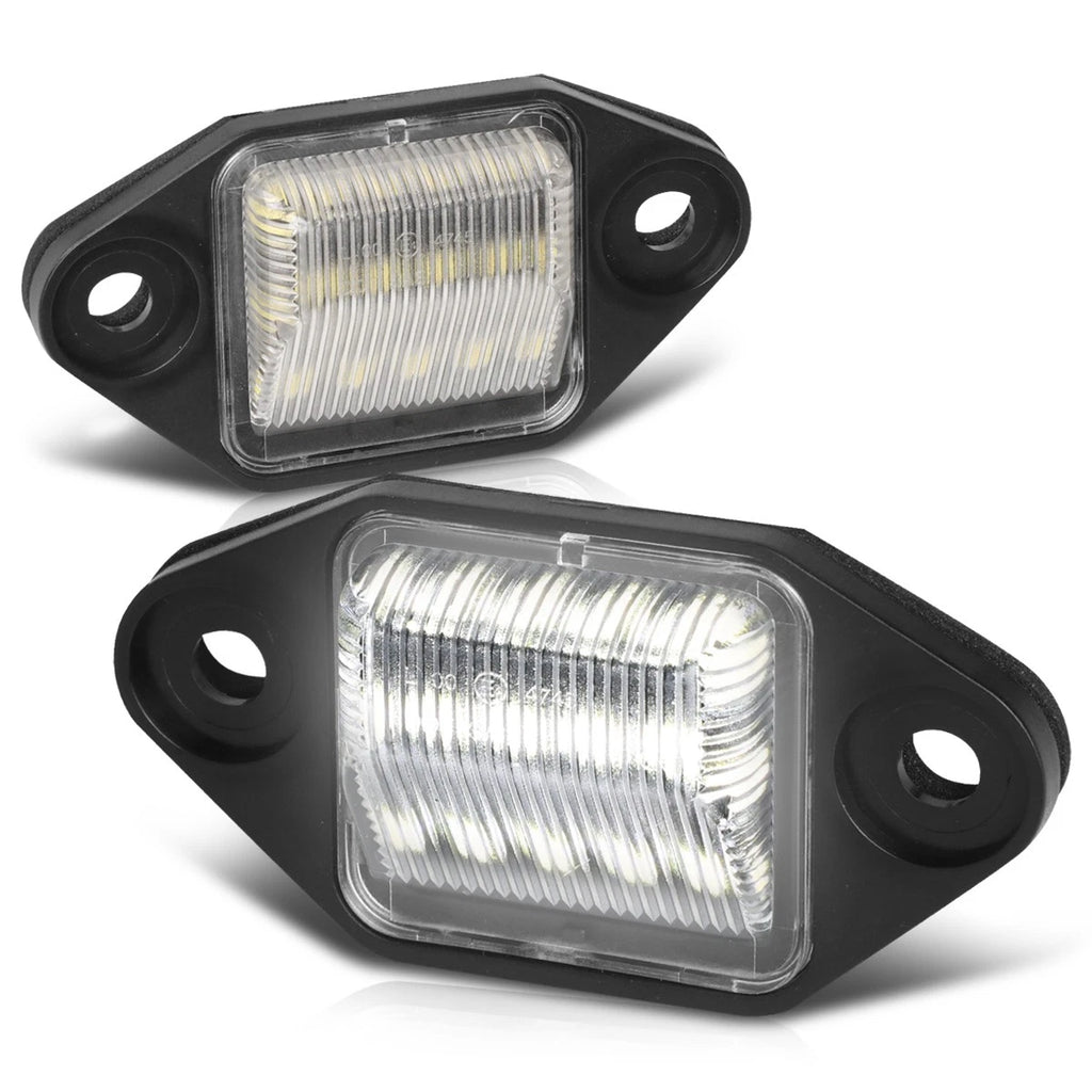 Nuvision White LED License Plate Lights for Ford E150-E450 (1999–2014)