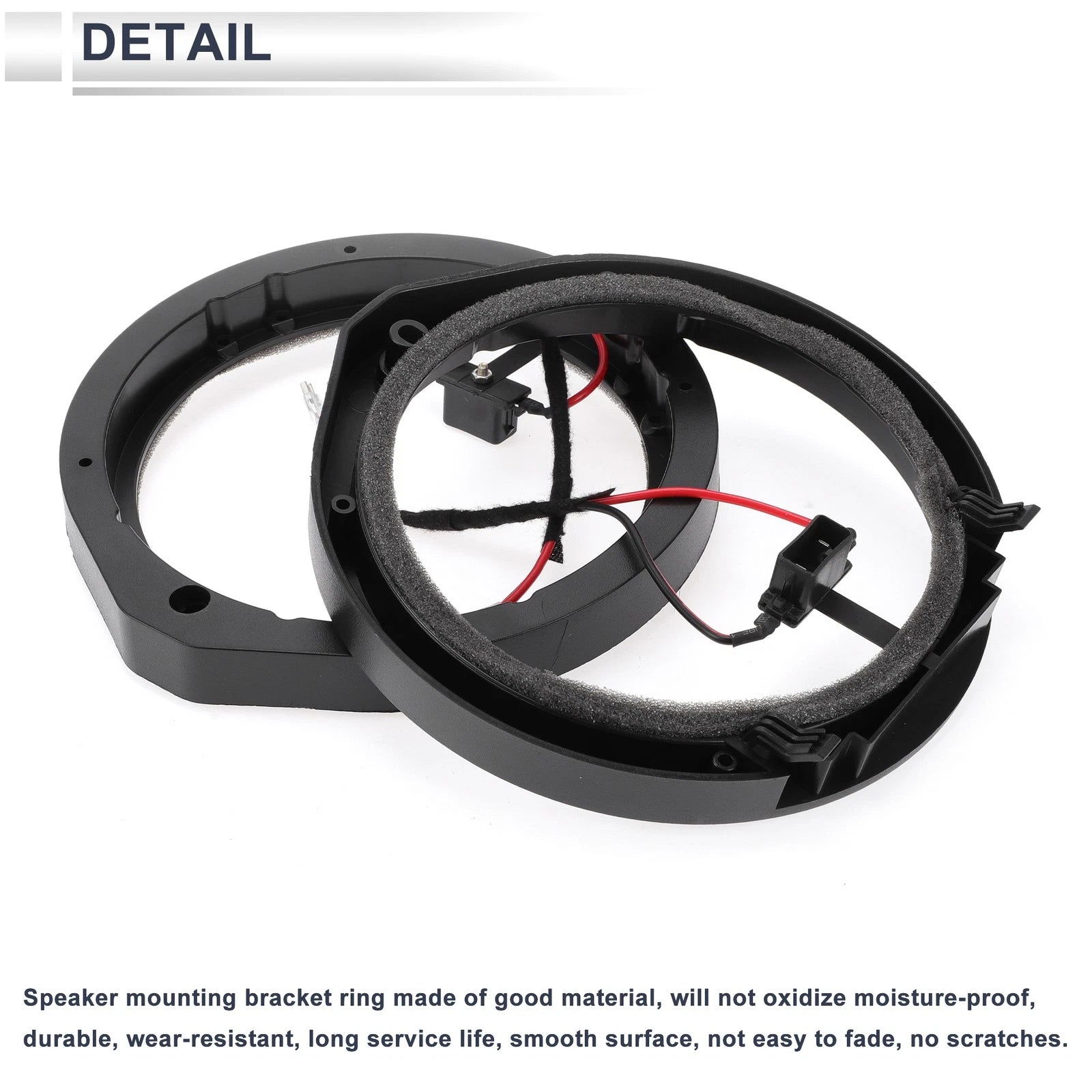 Set of 2 Speaker Spacer Rings for Honda 6.5" Tweeter
