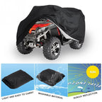Waterproof ATV Cover for Honda TRX 250 Foreman (Black)