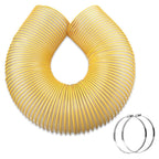 5 Foot 7" Leaf Vac Vacuum Grass Catcher Flex Hose for DR Agri Fab Trac Vac