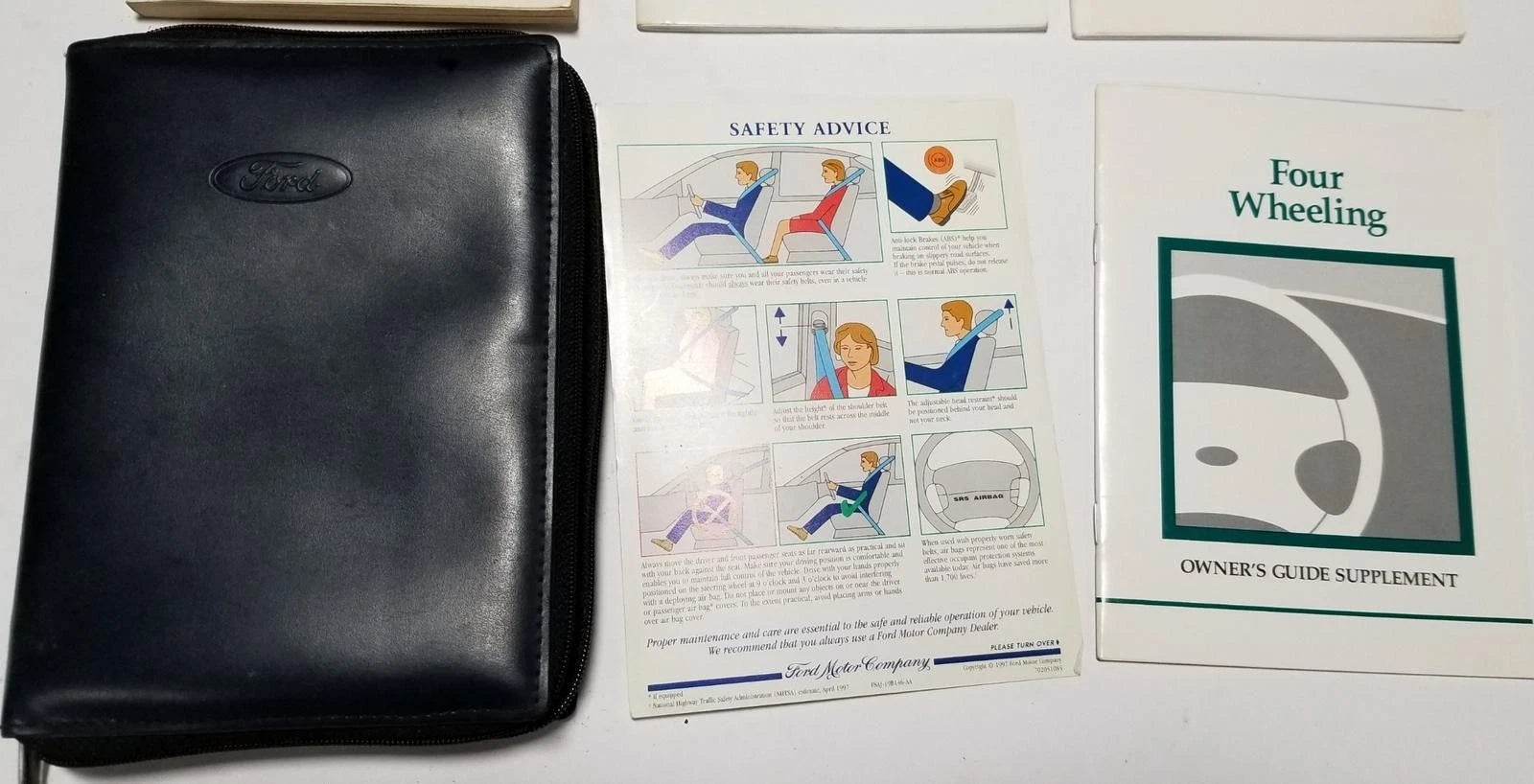 Owners Manual for Ford Explorer (1999)