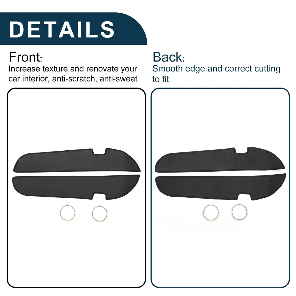 Set of 1 Car Door Anti Kick Pad Sticker Protector for Honda Elysion (2016–2019)