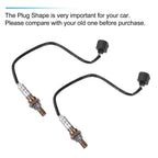 2X Upstream Oxygen Sensor O2 for Dodge Durango, Jeep Liberty (731618155041)