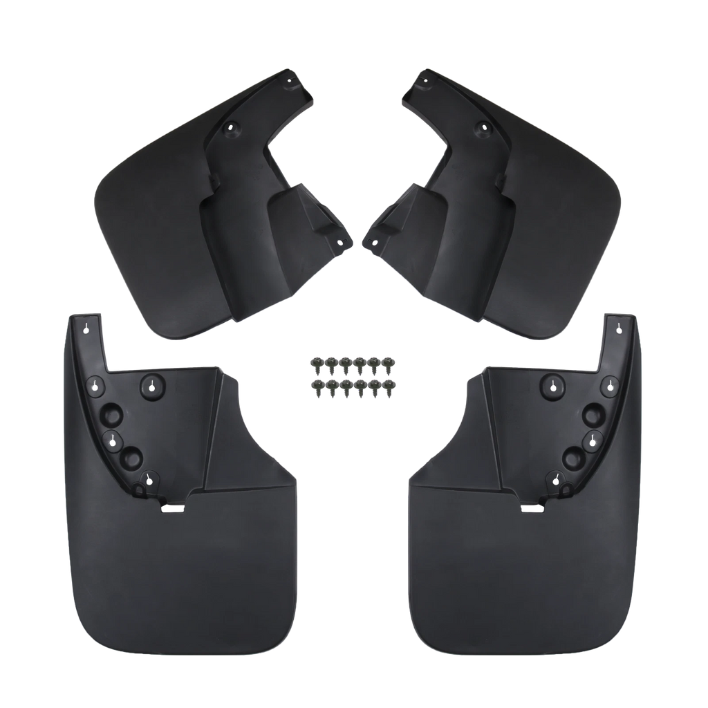 Mud Flaps Splash Guards for Toyota Tundra (2007-2013) Front & Rear