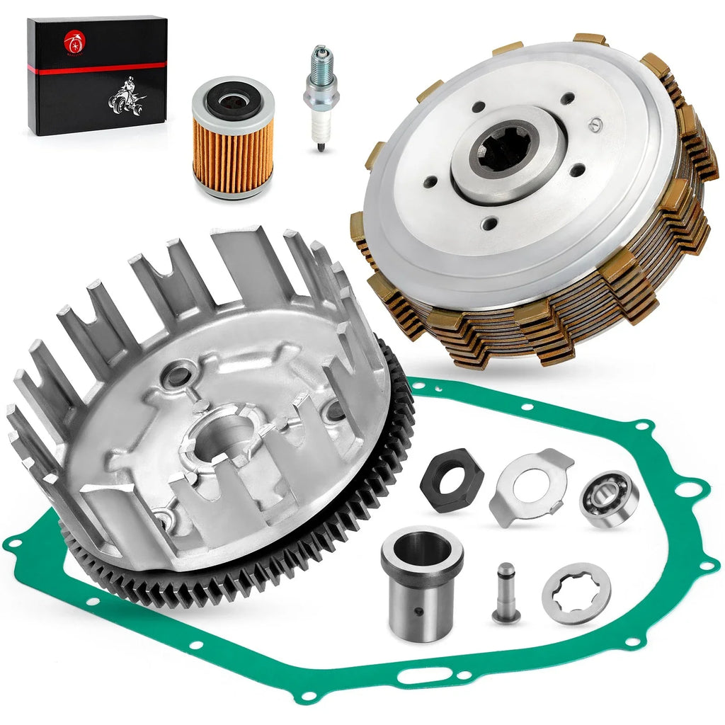 Heavy Duty Clutch Assembly w/ Gasket for Yamaha Kodiak 400 (1993–1998)