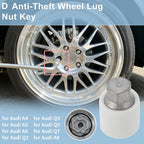 Type D Wheel Lock Lug Nut for Audi A4 (Locking Nut Key Socket)