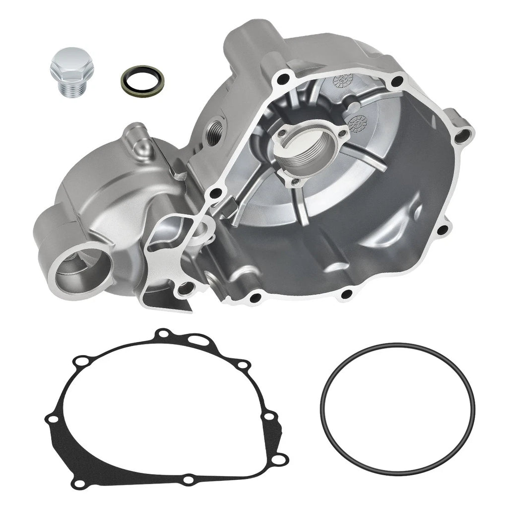 Left Engine Stator Cover & Gasket for Suzuki DRZ400 S SM (2000–2023) 11351-29F60 11483-29F00
