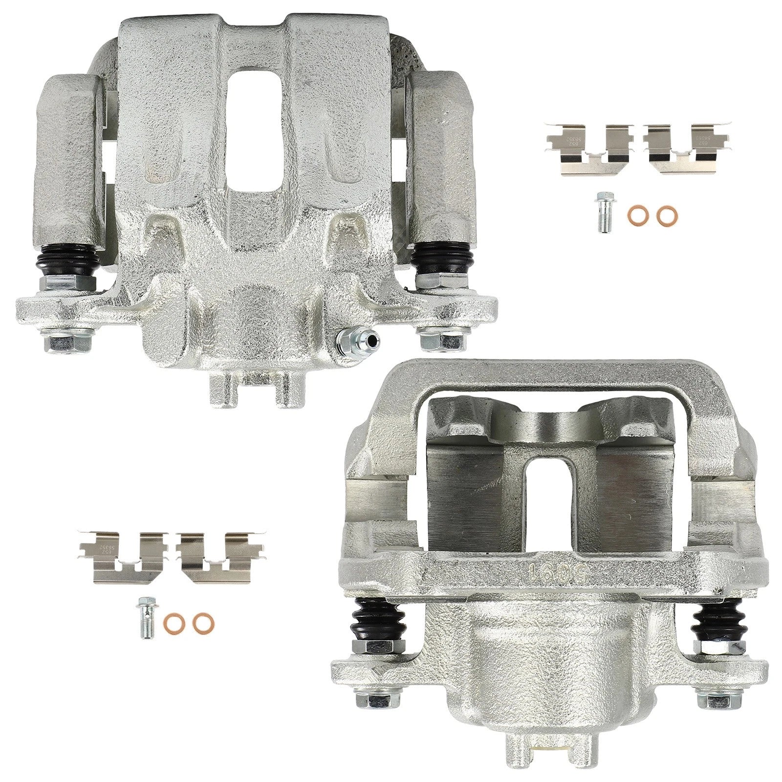 Set of 2 Rear Brake Calipers with Bracket for Honda Ridgeline