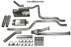 2.5" Dual Exhaust Kit for Toyota Tundra (2009–2013) Magnaflow Corner Rolled Tip