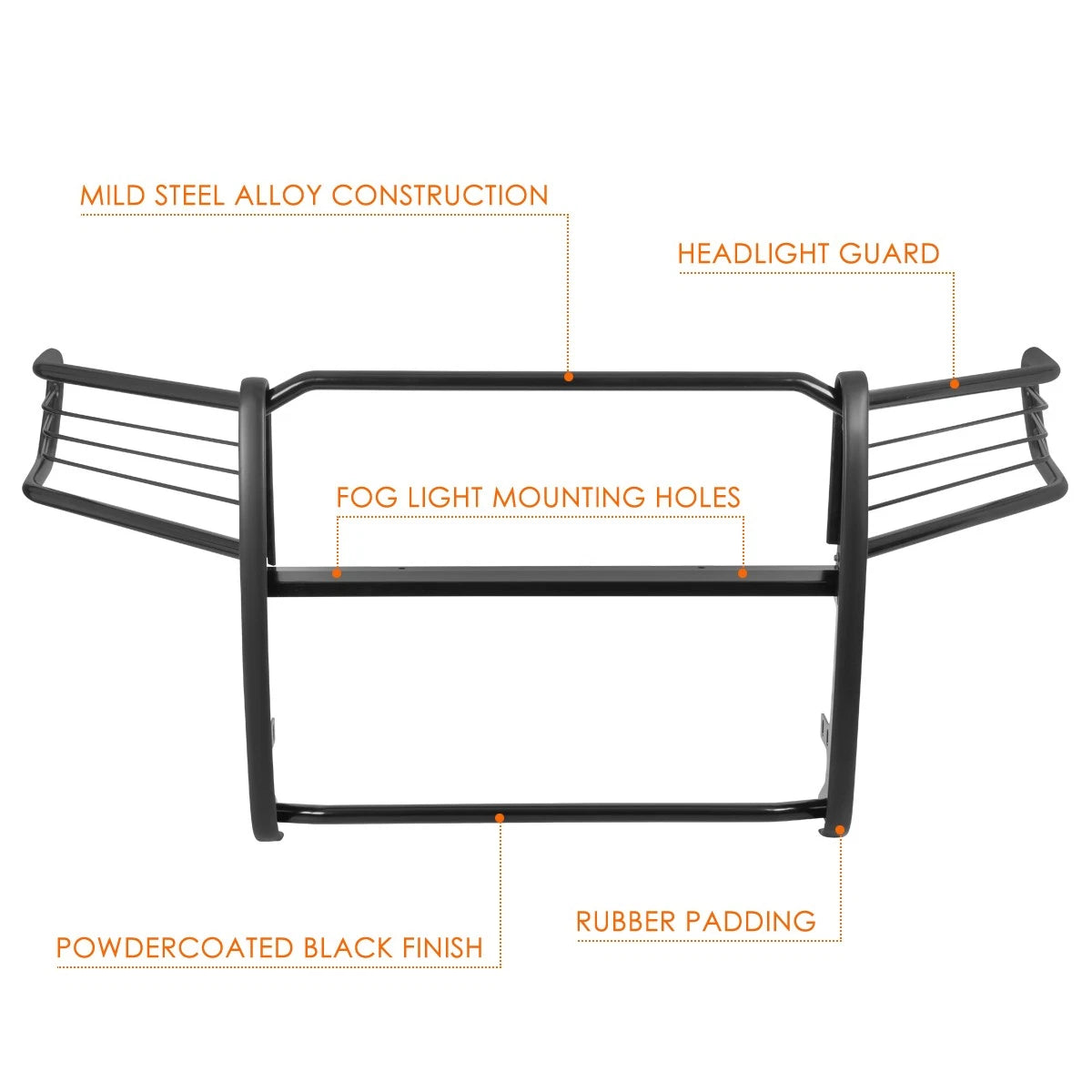 Mild Steel Front Bumper Grille Guard for Ram 1500 (2019–2020)