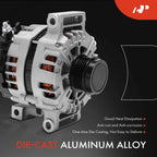 Alternator for Chevrolet Malibu (2021–2023) 1.5L 130A 5-Groove 12V