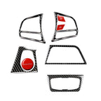 RHD 8 Pcs Steering Wheel & Button Trim for BMW 3 Series F30 GT (2013–2019)