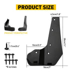 Set of 4 Mud Flaps for Honda Civic Hatchback (2017–2021)