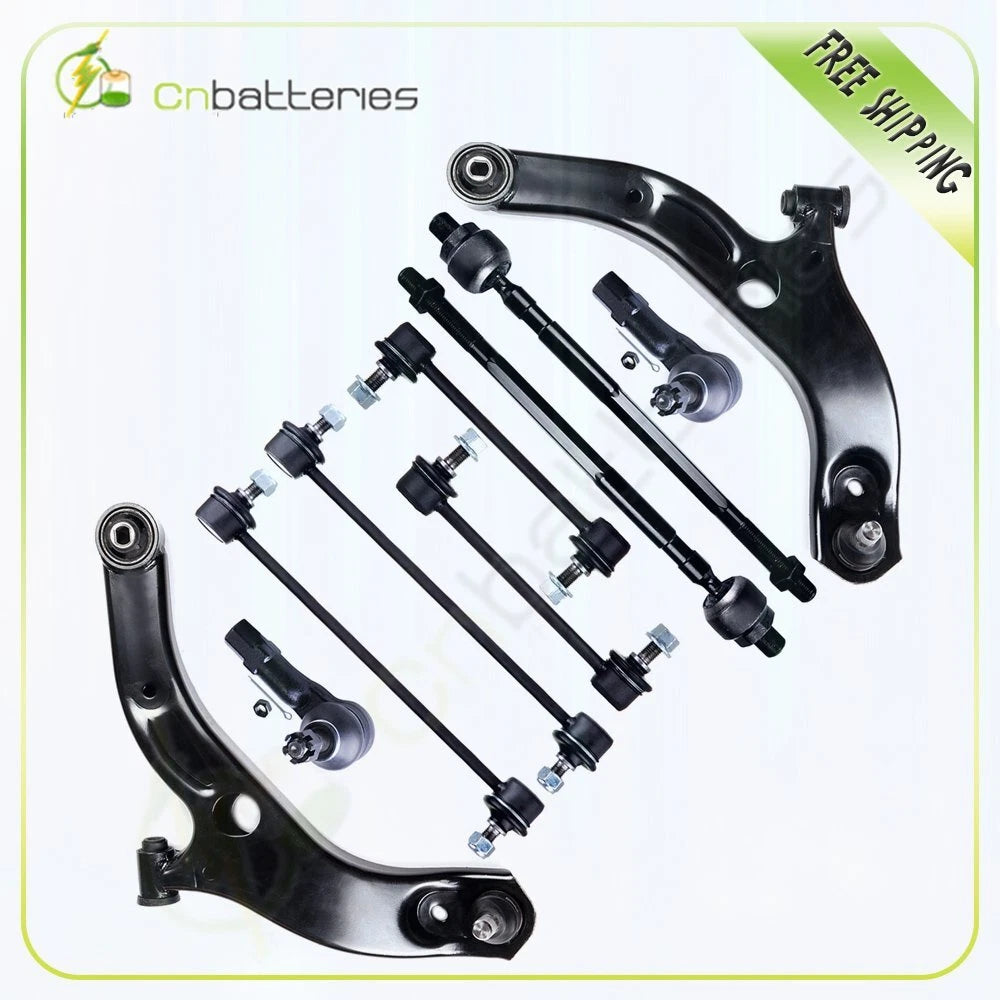 10pc Front Lower Steering Tie Rod End for Mazda Protege (2001–2003)