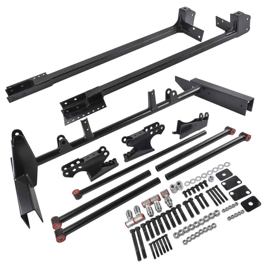 Rear Parallel 4-Link Kit with Subframe Connectors for Chevy II Nova (1962-1967)