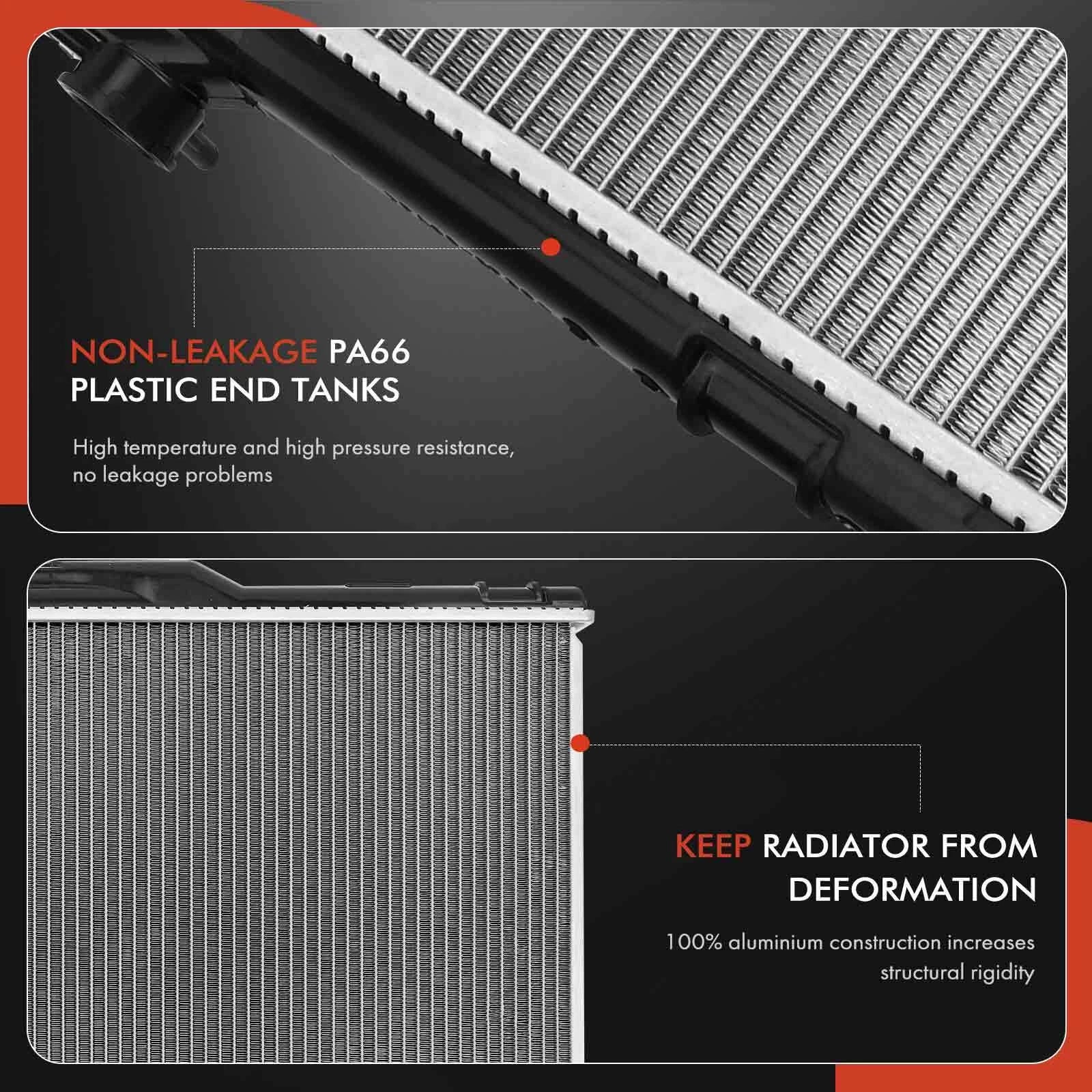 Radiator for Toyota Corolla Geo Prizm (1993–1997) Automatic Aluminum