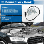 Hood Latch Assembly for BMW X5 E70 (2010–2013) No. 51237308068