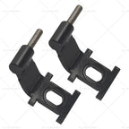 2X Cab Door Hinge for Bobcat S630 S650 S740 T650 T740 T770 T870 (2010–2023) 7193725