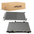 Aluminum Radiator & AC Condenser for Honda Accord EX-L (2008–2012)