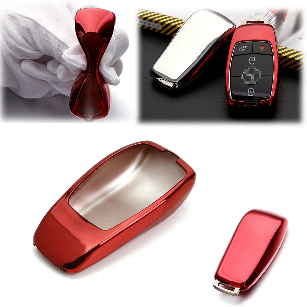 TPU Remote Key Cover Case for Mercedes-Benz E-Class (2017–2025)