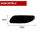 Smoked Side Marker Light Housings for Mercedes Benz W203 C-Class (2001–2007)