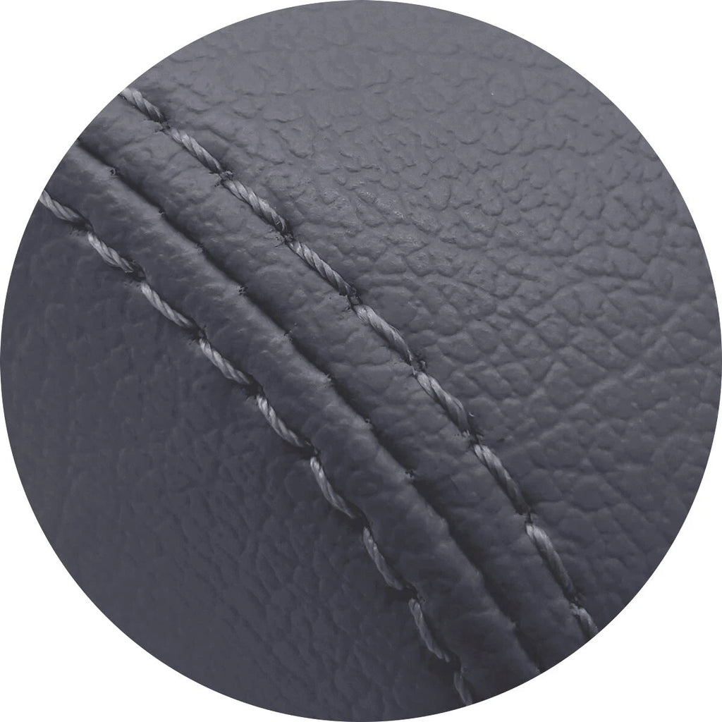 Leather Console Lid Armrest Cover for Ford Explorer Limited (2011–2019) Gray