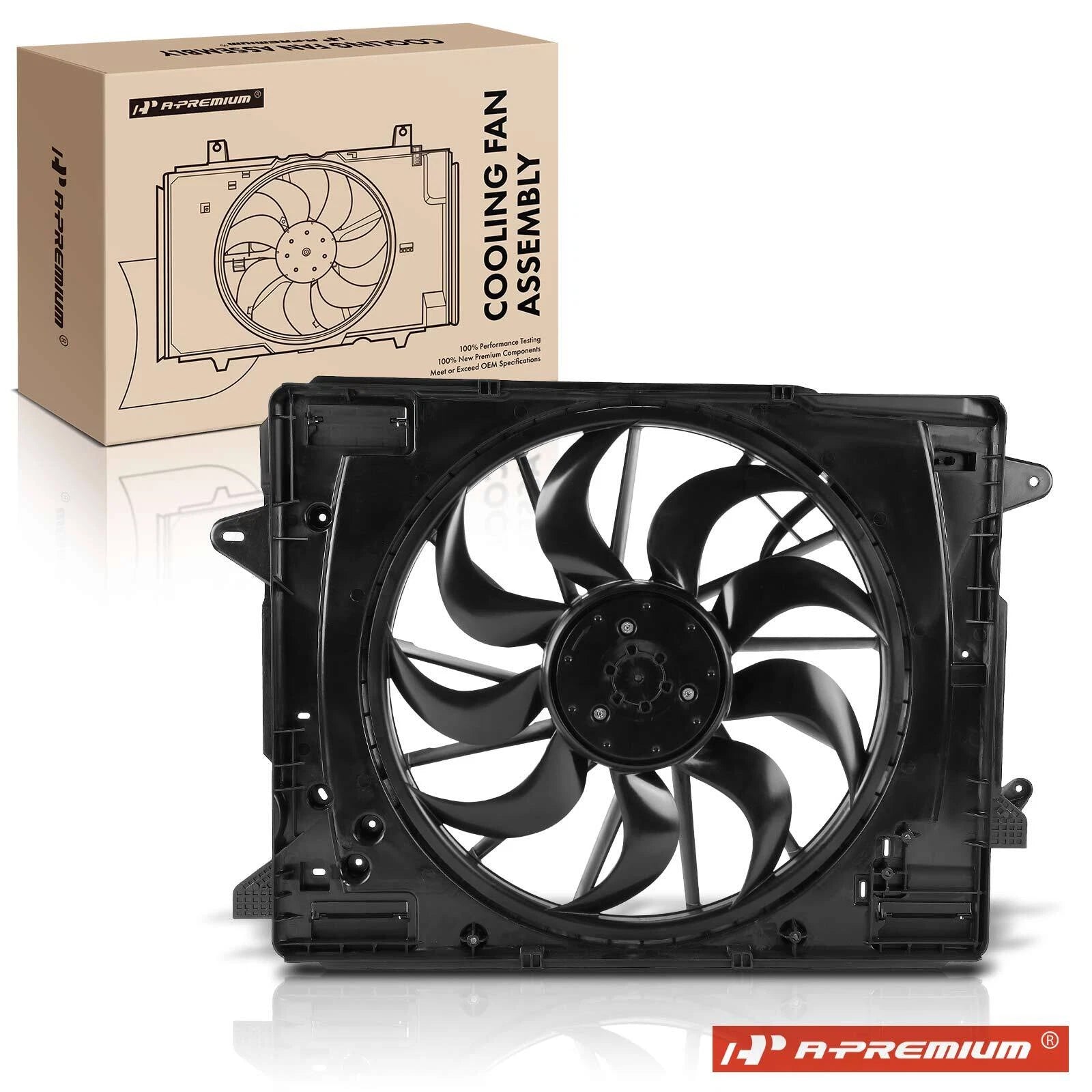 Cooling Fan Assembly with Brushless Motor for Ford Escape (2020–2022)