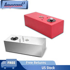 15 Gallon Polished Aluminum Race Fuel Cell Gas Tank for Universal (USA)