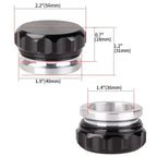 2 Inch Aluminum Weld On Filler Neck and Cap for Fuel Water Tank